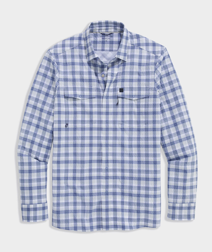 Performance Permit Plaid Harbor Shirt