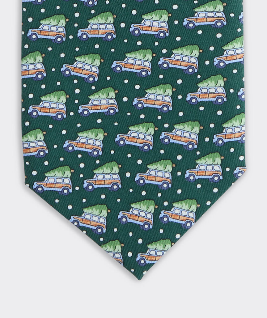 OUTLET Woody & Tree Silk Tie