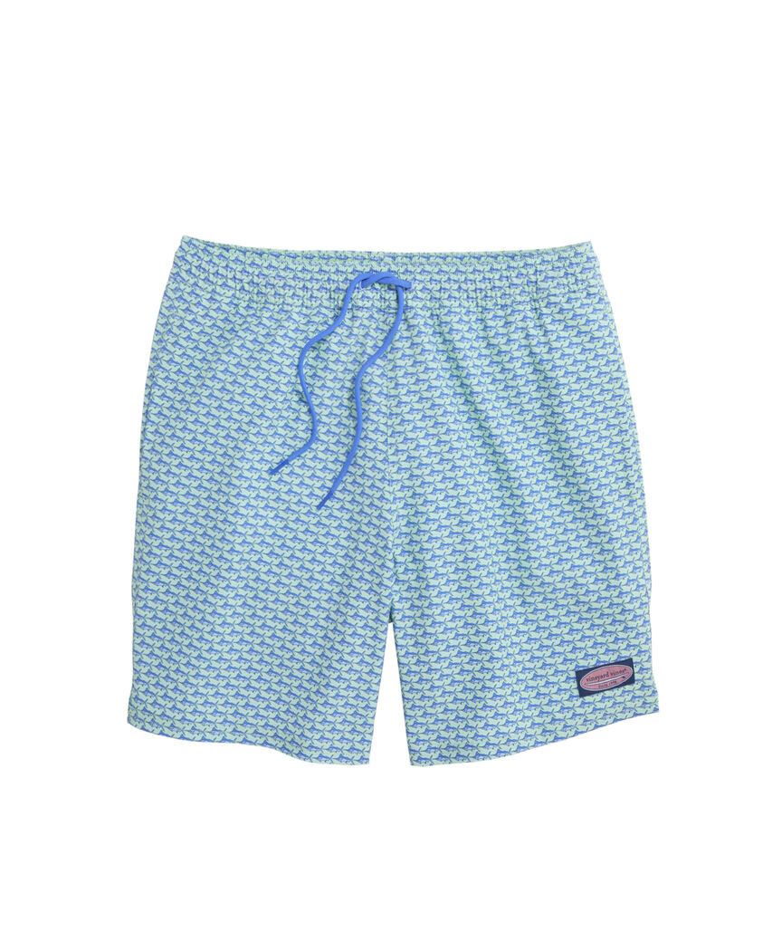 OUTLET Printed 7 Inch Chappy Swim Trunks