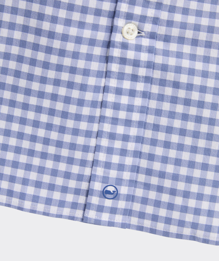 Performance Cotton Skysail Gingham Shirt