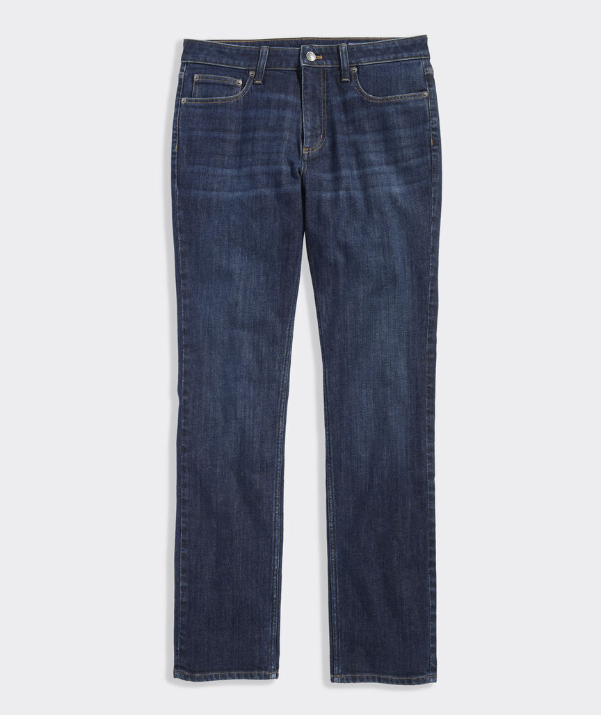 Slim Straight Indigo Jeans