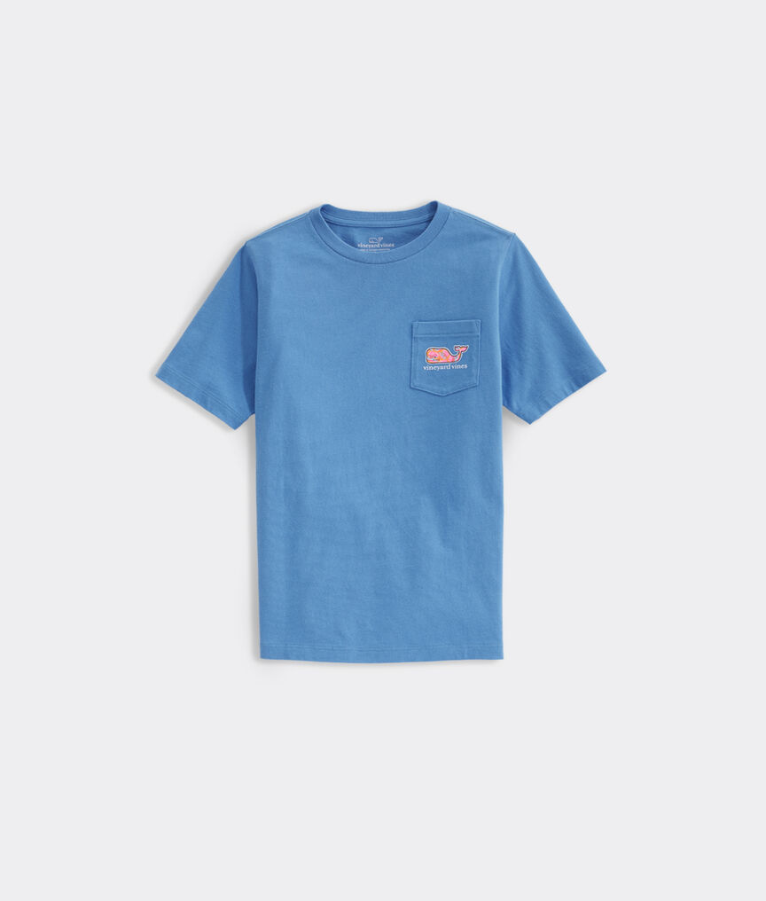 Boys' Burger Whale Short-Sleeve Pocket Tee