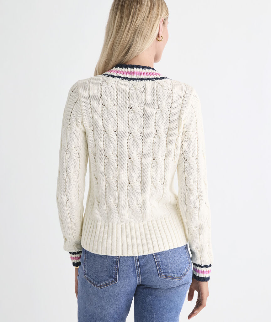 Katie Cotton Varsity Sweater