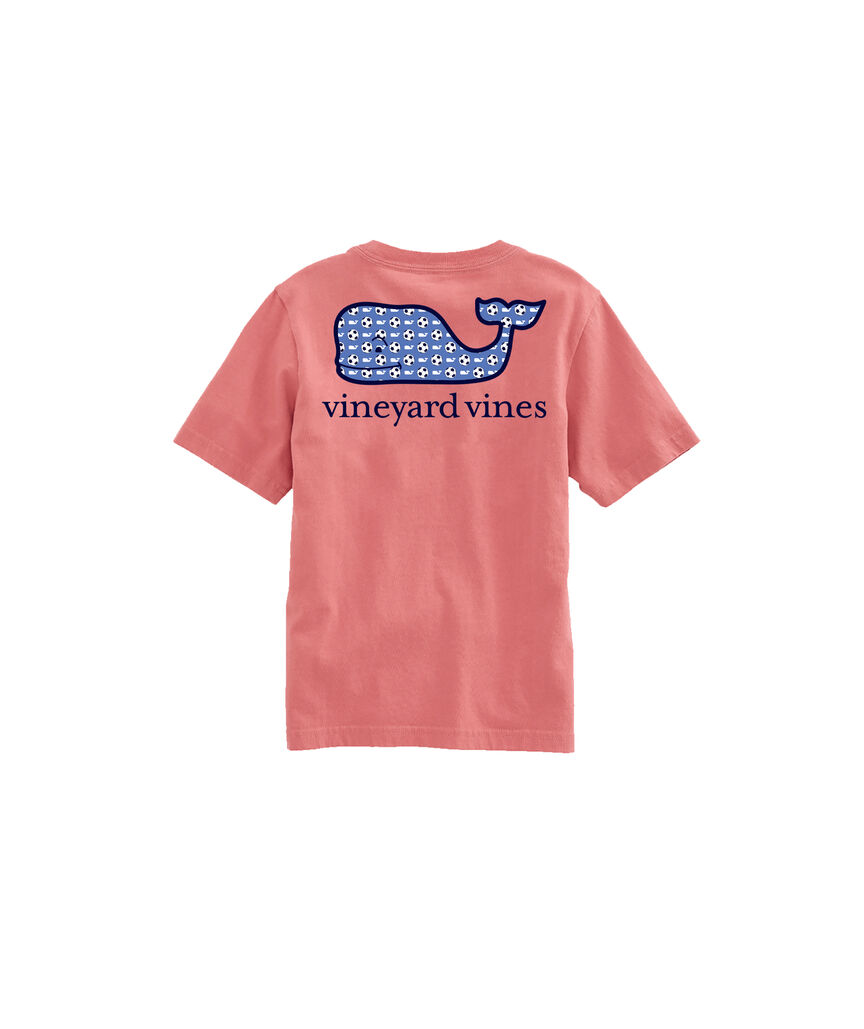 OUTLET Kids' Whale & Soccer Ball Short-Sleeve Whale Fill Tee