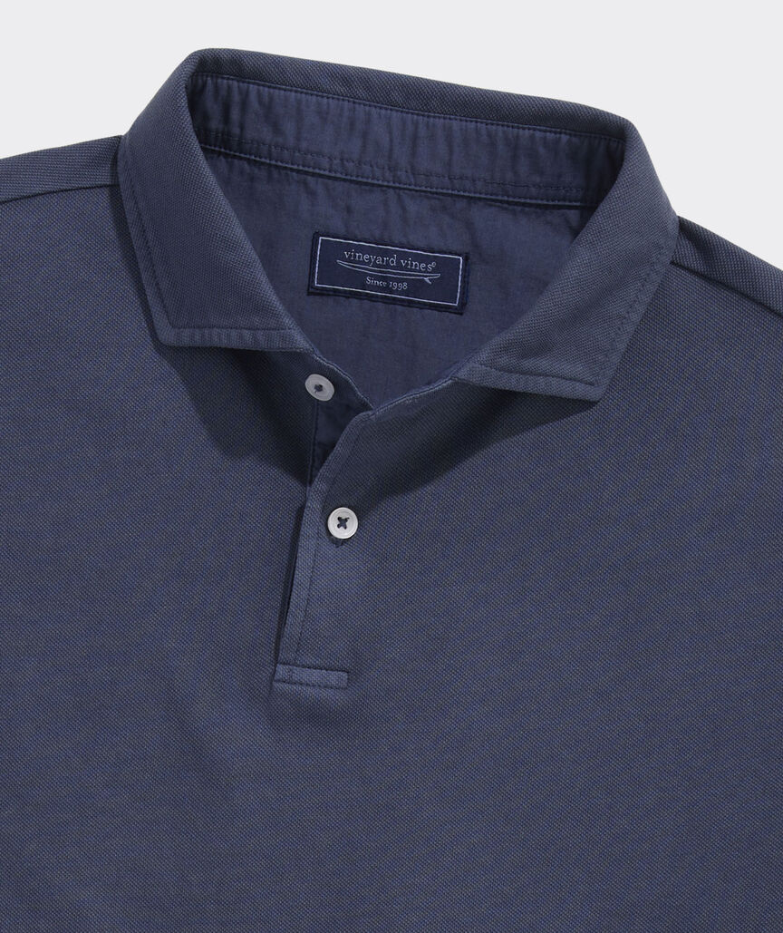 Lived-In Pique Polo