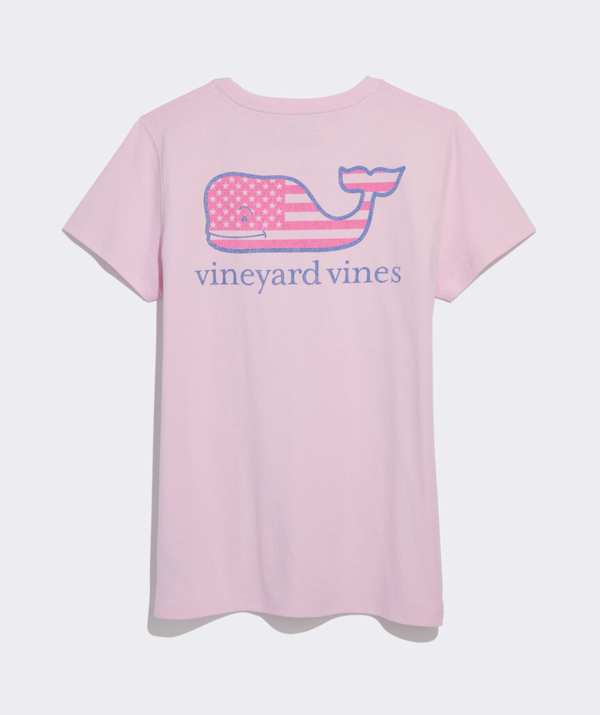 Tonal New Flag Whale Short-Sleeve Pocket Tee
