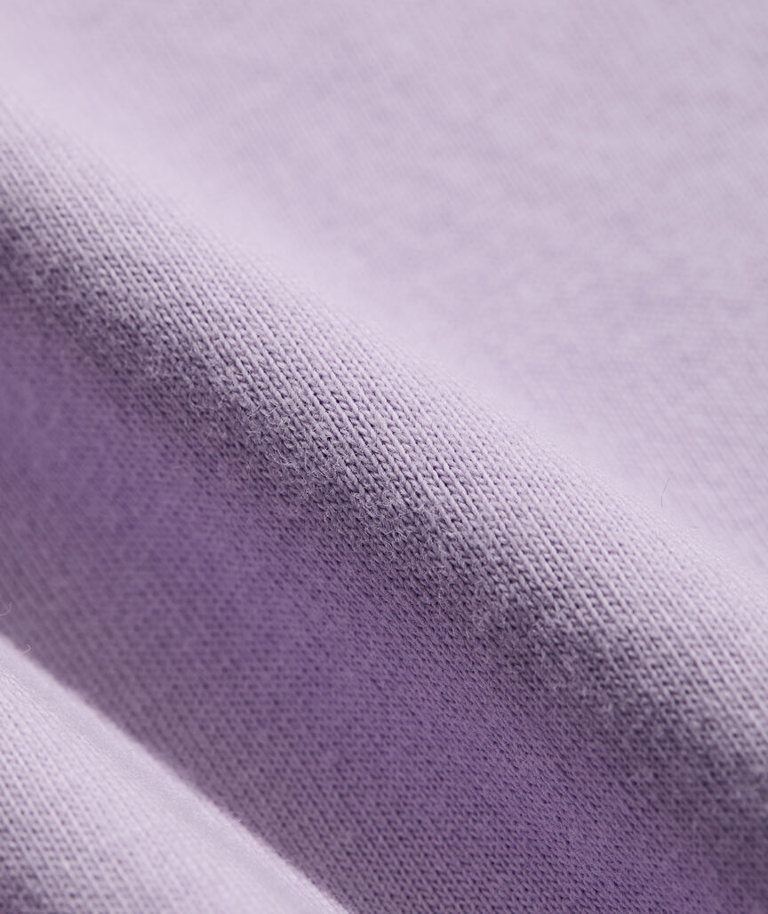 Girls' Pop Star Glitter Whale Long-Sleeve Pocket Tee