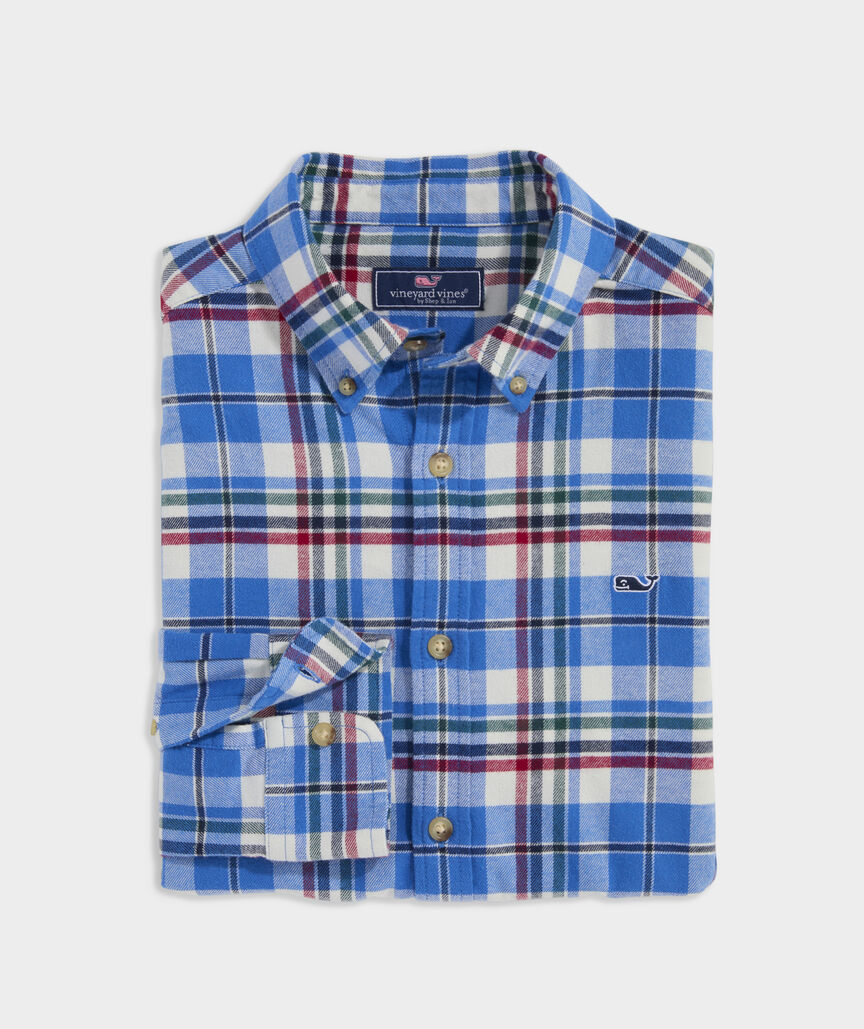 Vineyard Flannel Plaid Shirt