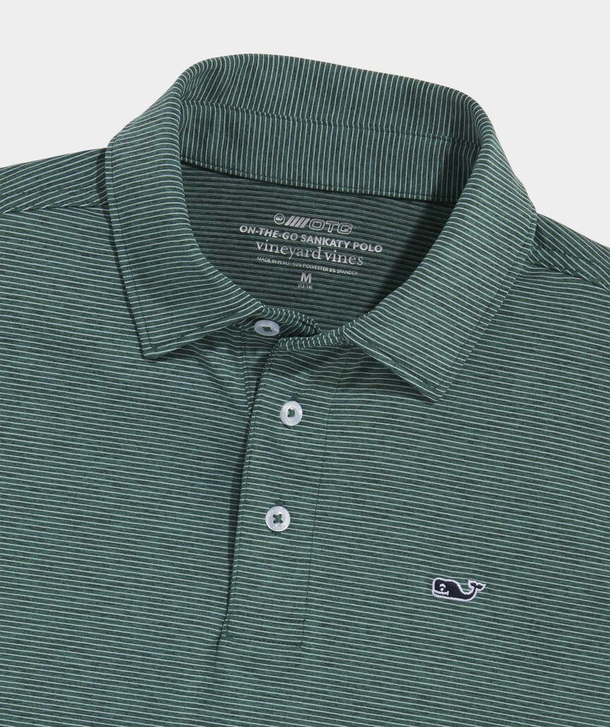 Boys' Performance St. Jean Stripe Sankaty Polo