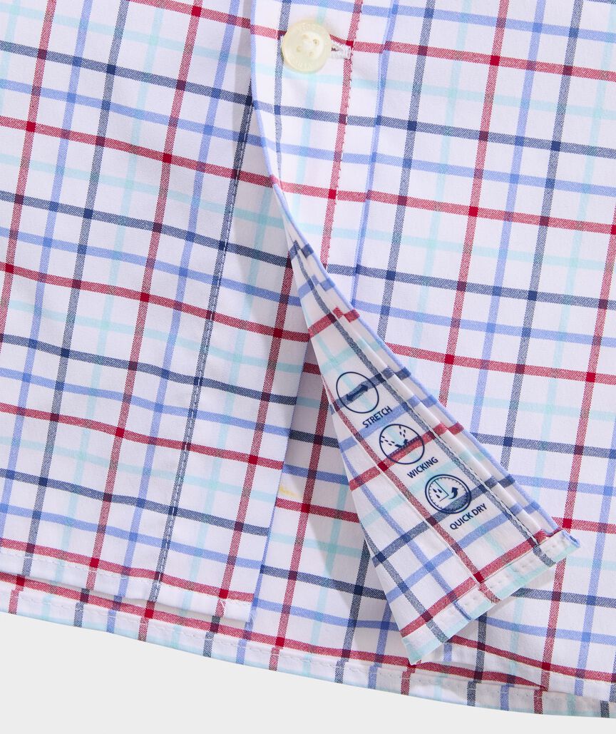 Performance Bomb Pop Tattersall Featherweight Shirt