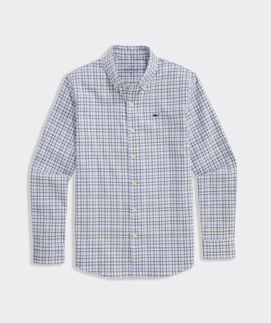 Boys' Plaid Oxford Shirt