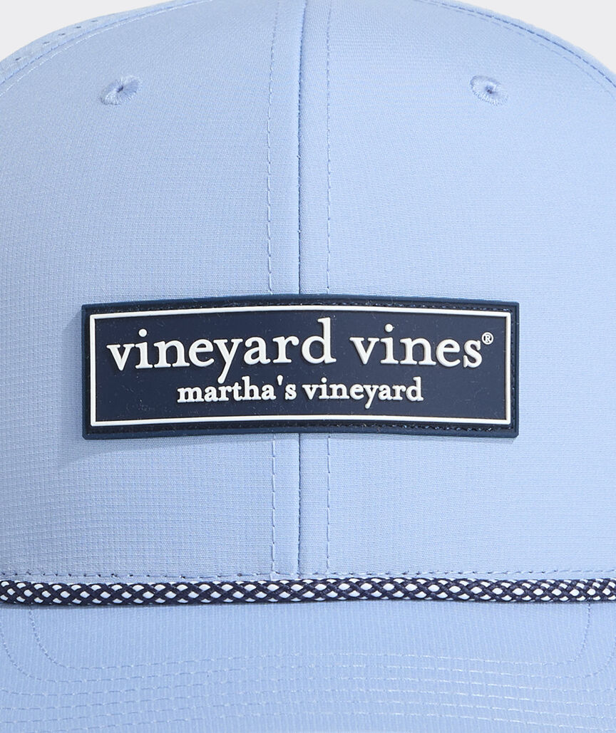 Logo Box Perforated Trucker Hat