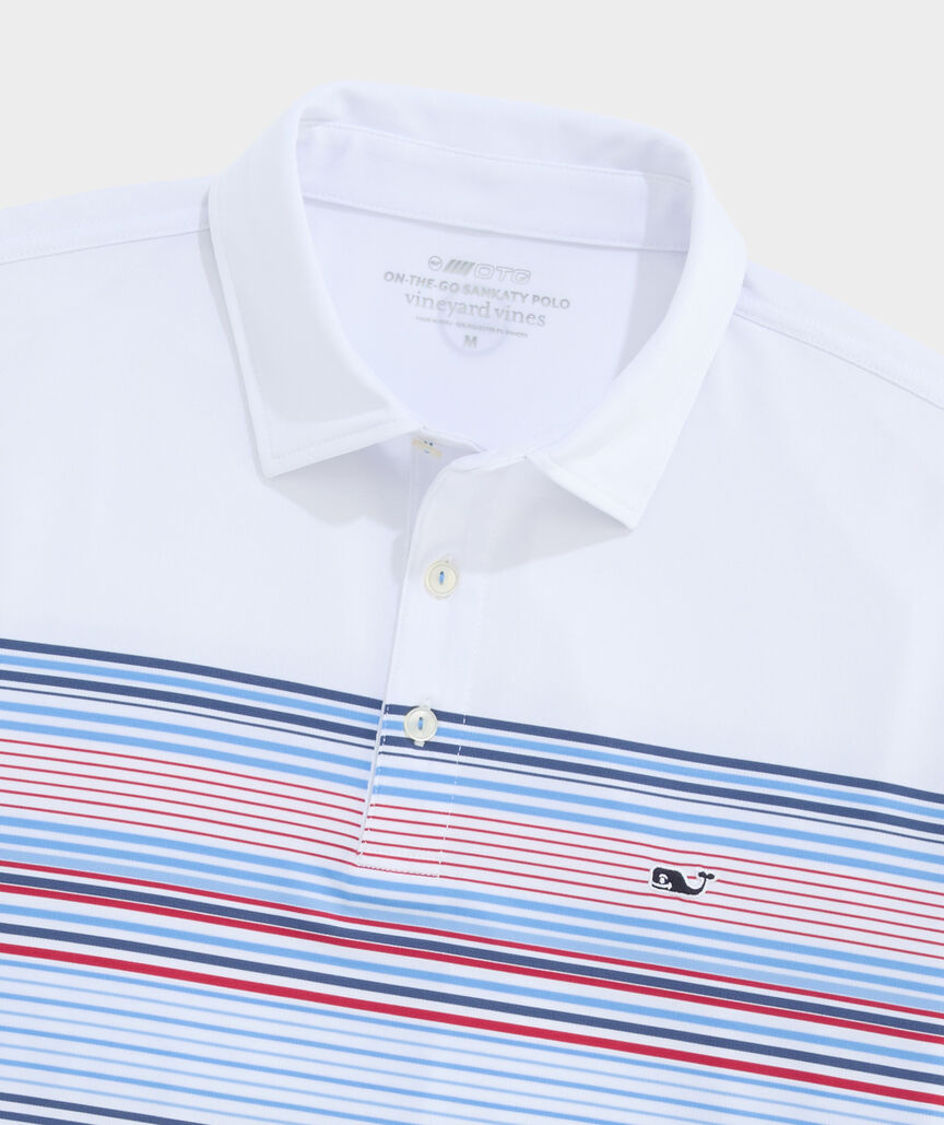 Performance Chest Stripe Sankaty Polo