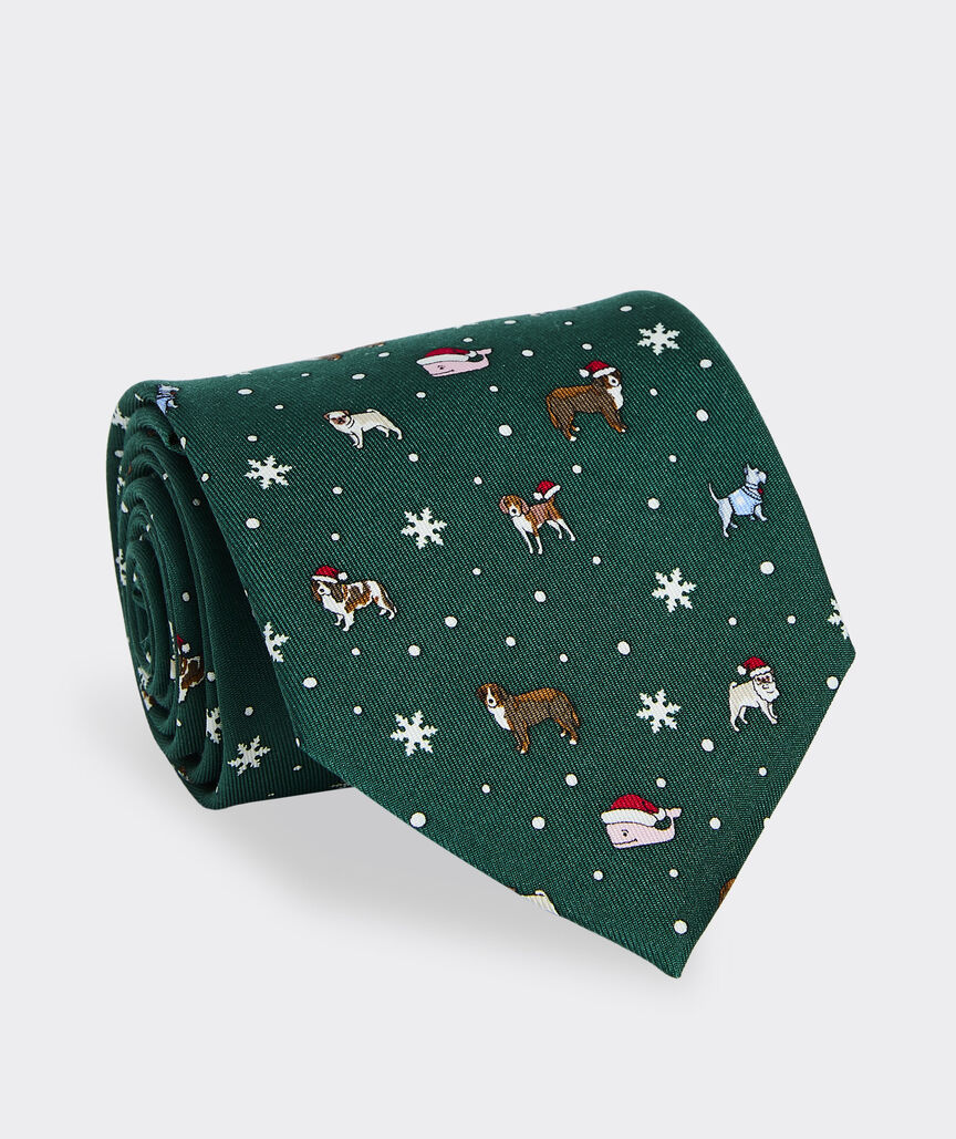 Merry Best Friends Silk Tie