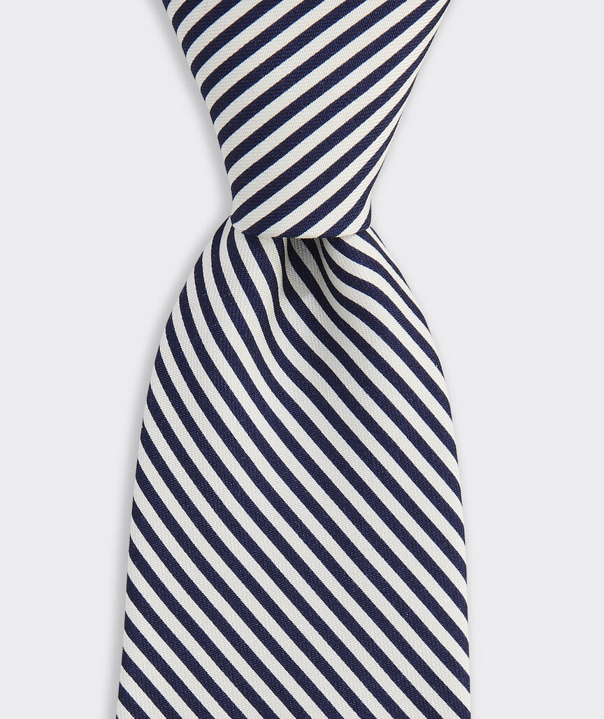 Boys' Vineyard Seersucker Printed Tie