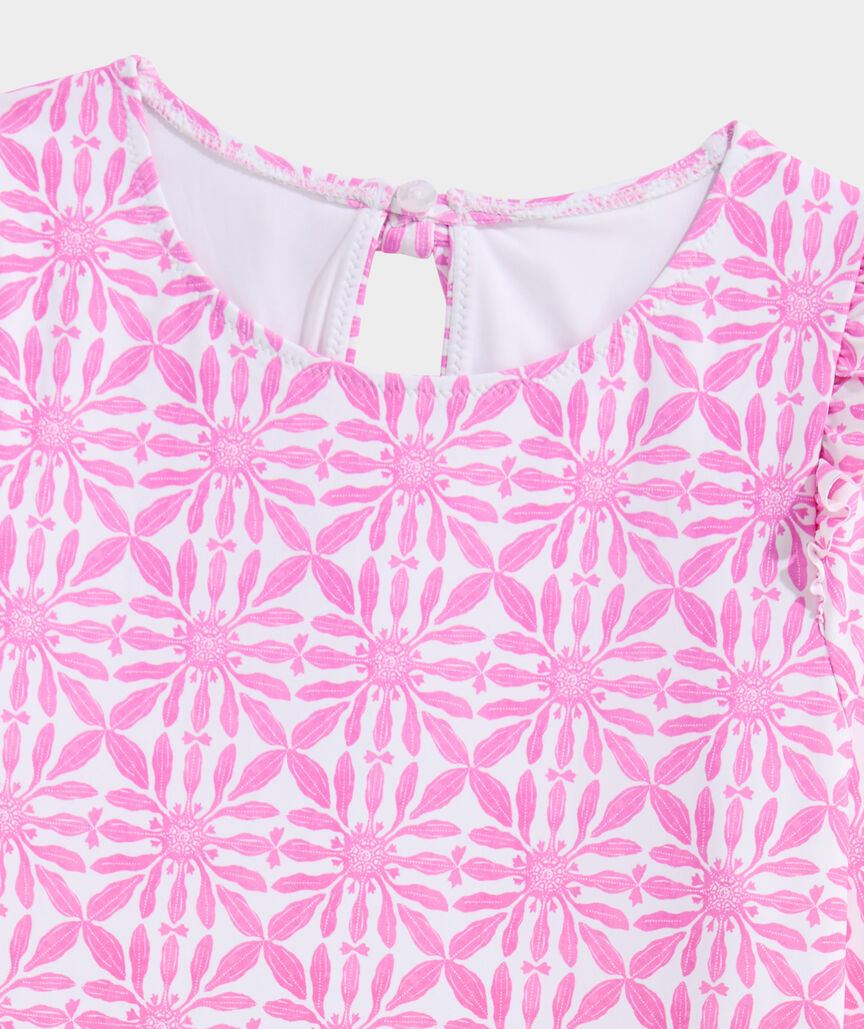 Girls' Long-Sleeve One-Piece