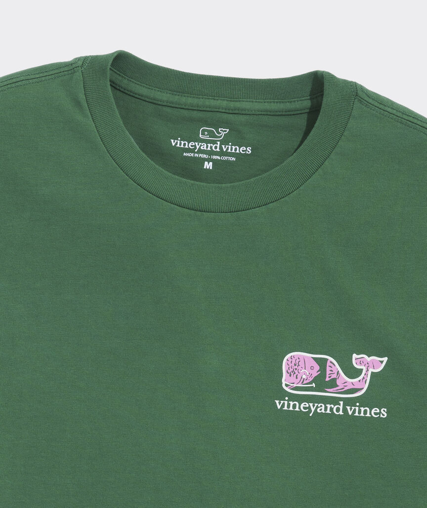 Fish Stamp Whale Short-Sleeve Tee