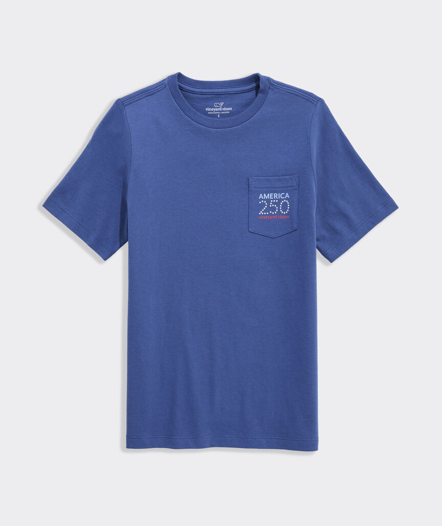 Boys' Americana 250 Short-Sleeve Pocket Tee
