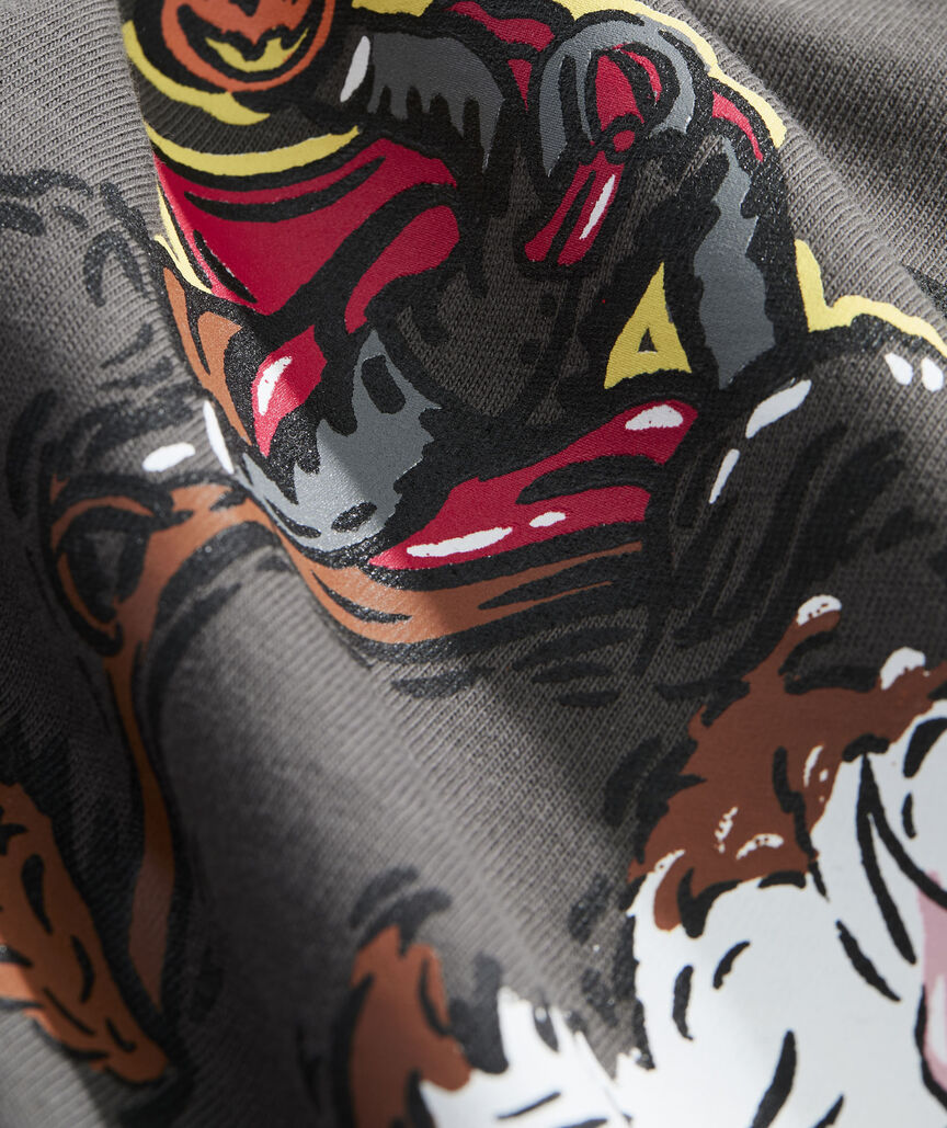Boys' Headless Horseman Dog Long-Sleeve Pocket Tee
