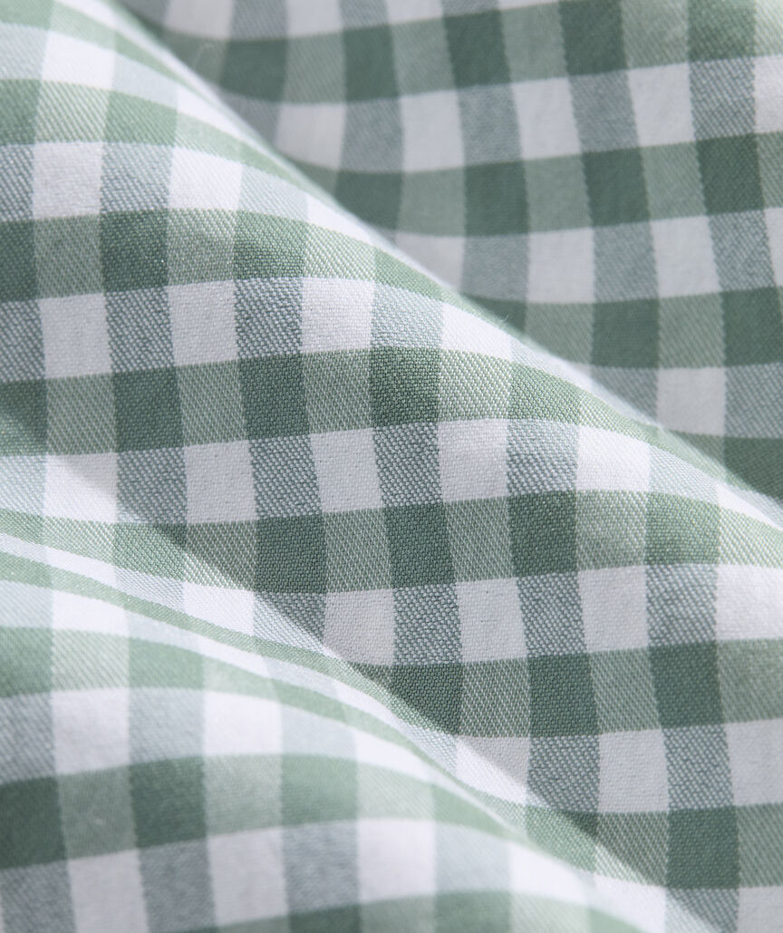 Performance Cotton Skysail Gingham Shirt