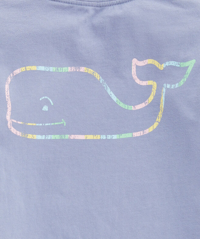 Boys' Easter Vintage Whale Long-Sleeve Pocket Tee