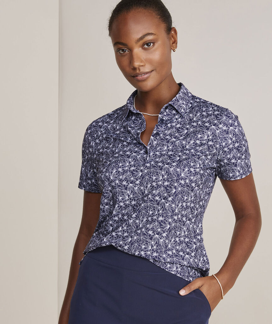 Palmero Printed Performance Polo