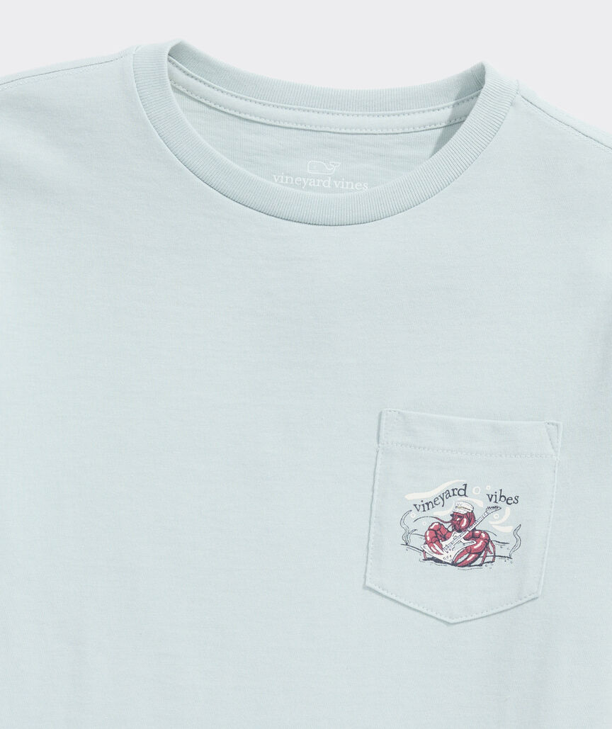 Boys' Yacht Rock Lobster Short-Sleeve Pocket Tee
