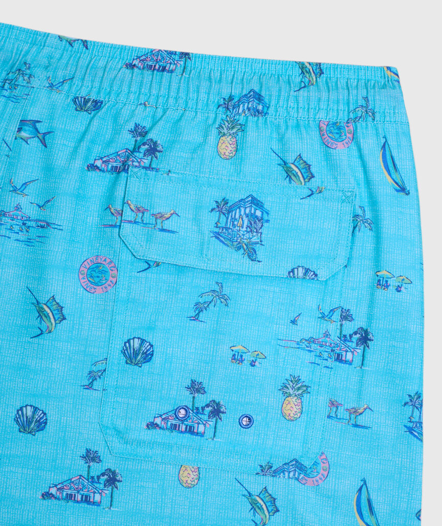 OUTLET 5 Inch GasparIlla Vista Chappy Swim Trunks