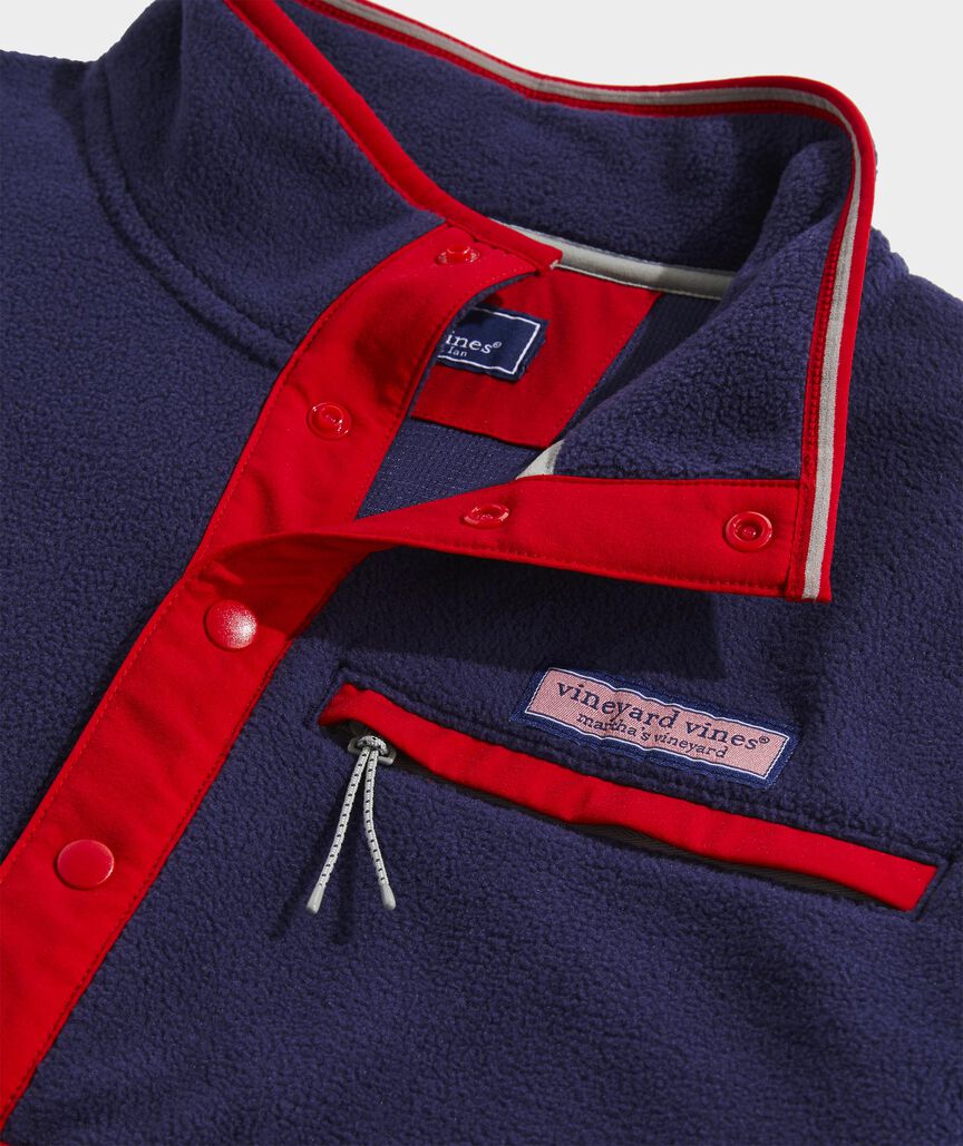 Shop Harbor Fleece QuarterSnap at vineyard vines