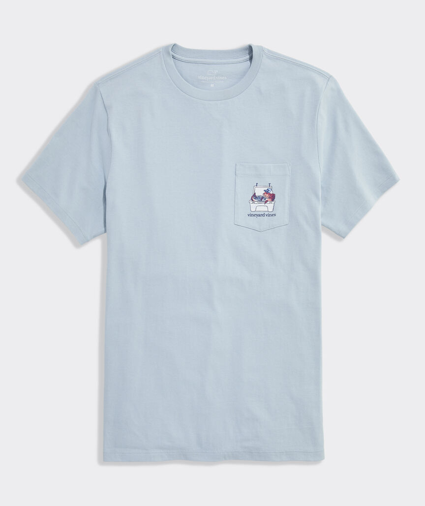 Redfish Cooler Short-Sleeve Pocket Tee