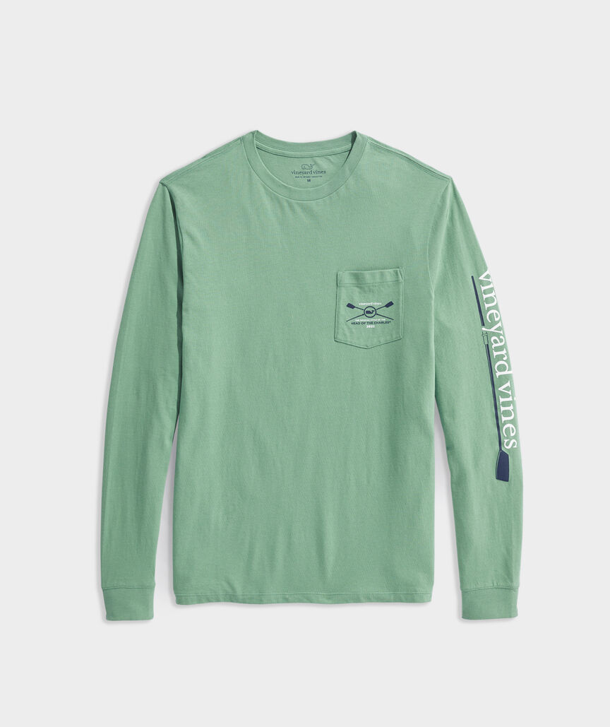 Head Of The Charles® Oars Long-Sleeve Pocket Tee