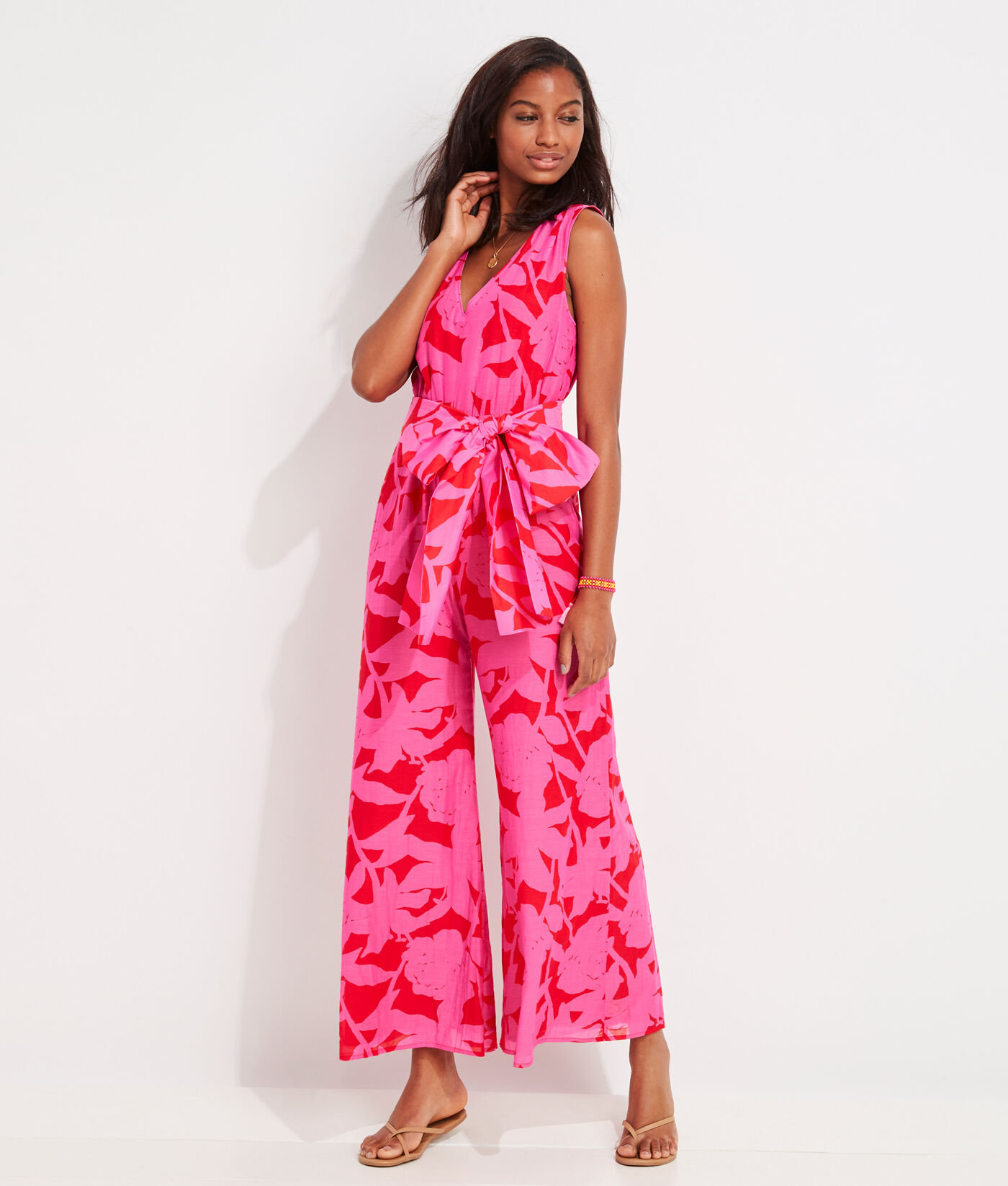 Tropical floral jumpsuit Clearance