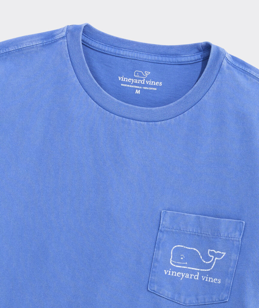 Drift Dye Vintage Whale Short-Sleeve Pocket Tee