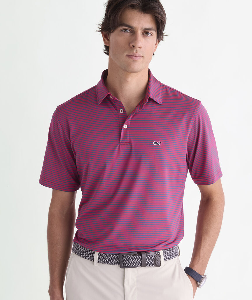 Performance Bradley Stripe Sankaty Polo