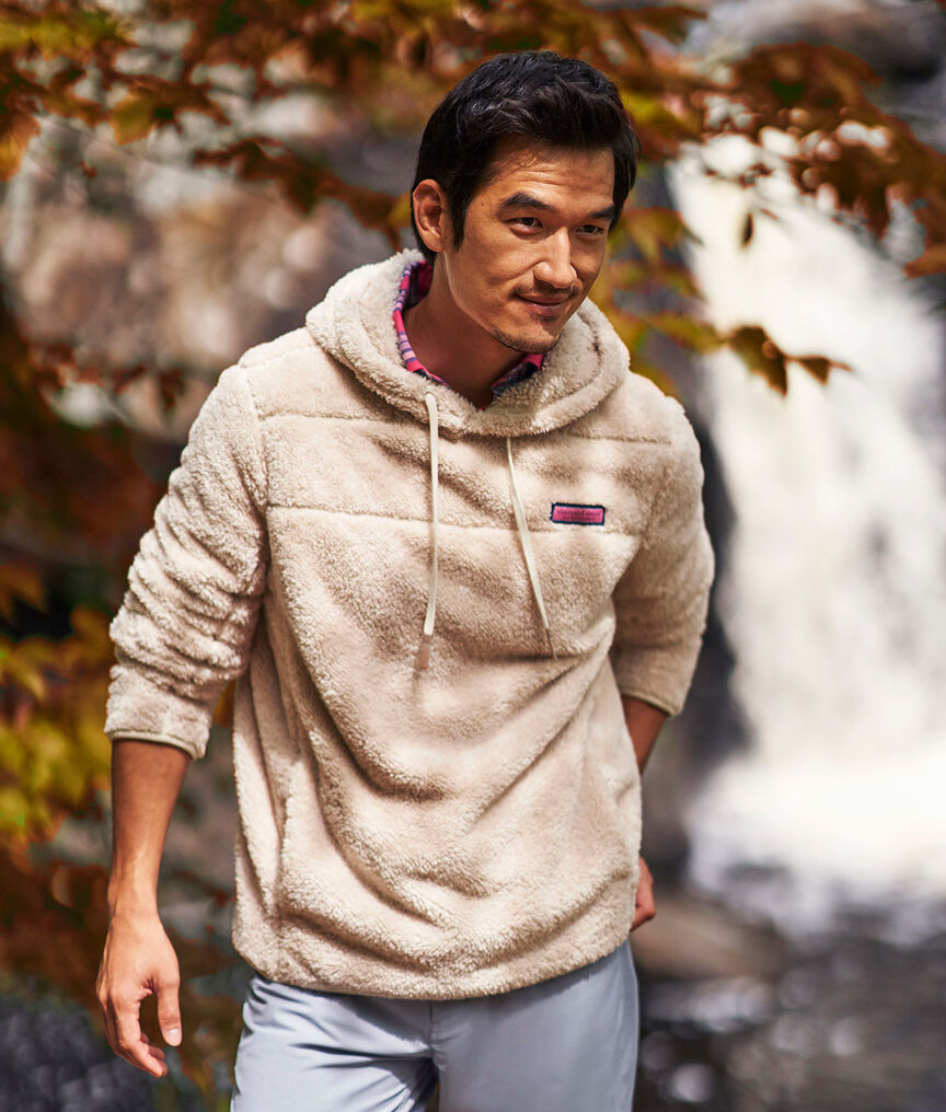 Shop Stillwater Sherpa Hoodie at vineyard vines