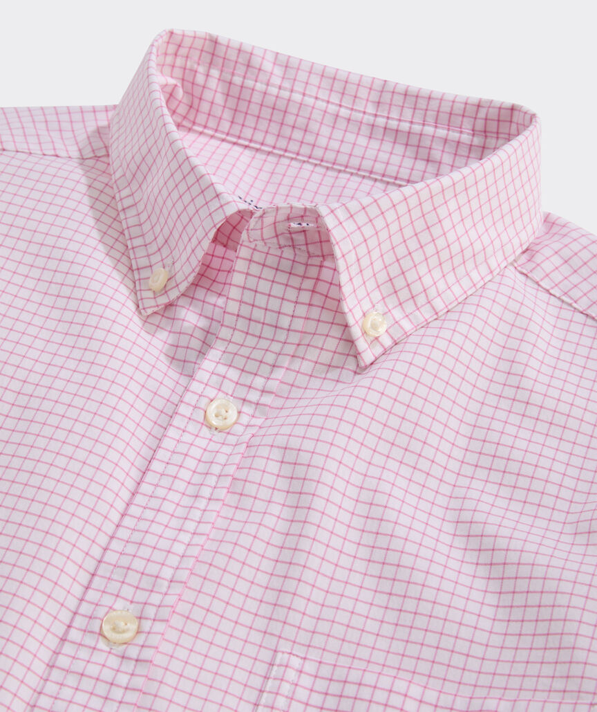 Performance Cotton Calabash Check Shirt