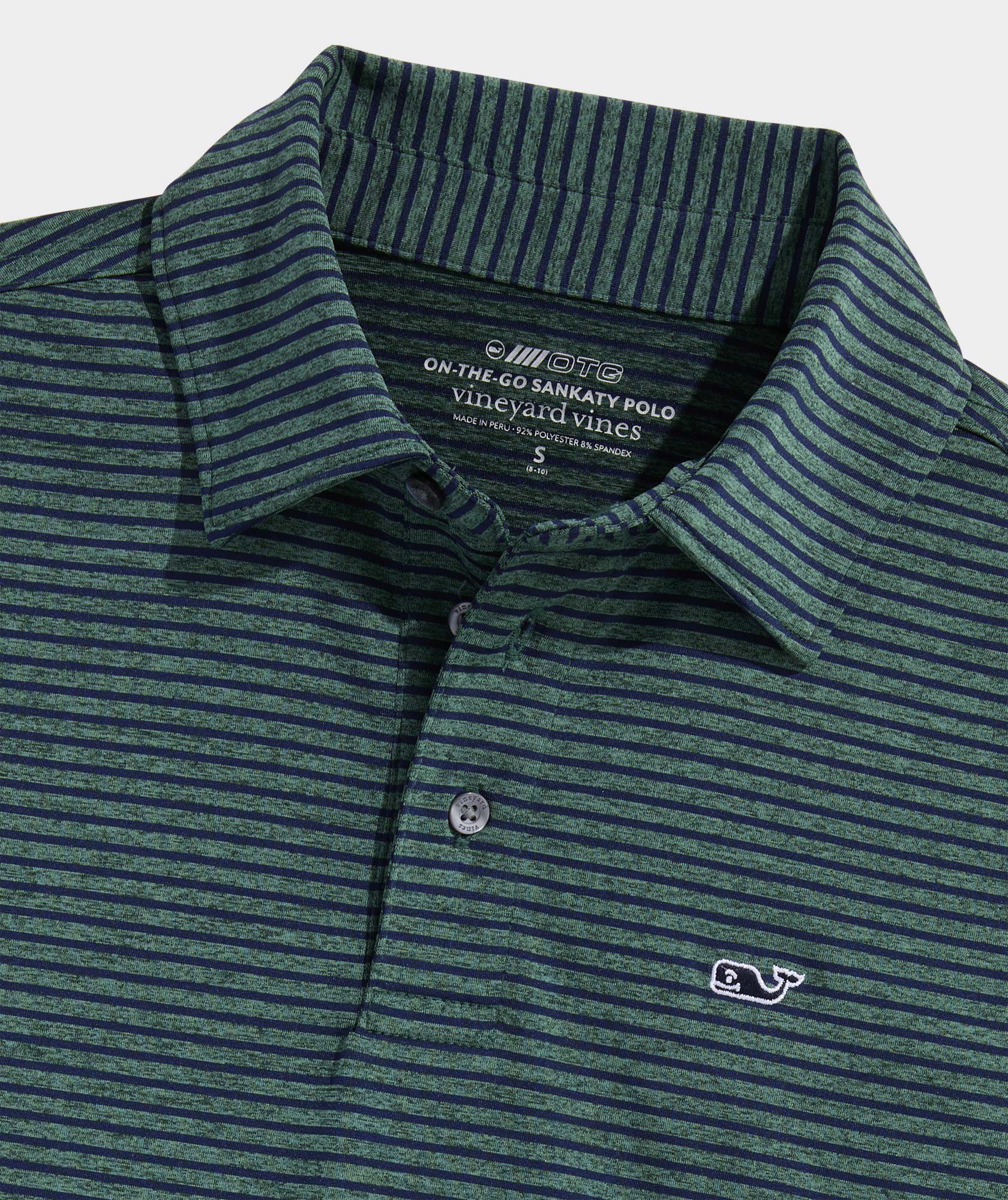Boys' Performance Bradley Stripe Sankaty Polo