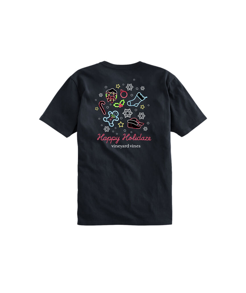 OUTLET Holiday Good Vibes Short-Sleeve Pocket Tee