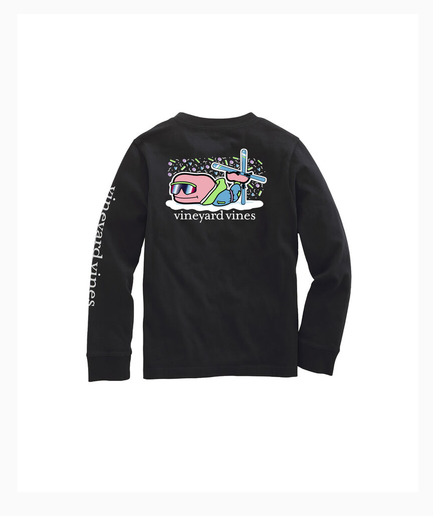 OUTLET Boys' Apres Ski Bro Whale Long-Sleeve Pocket Tee