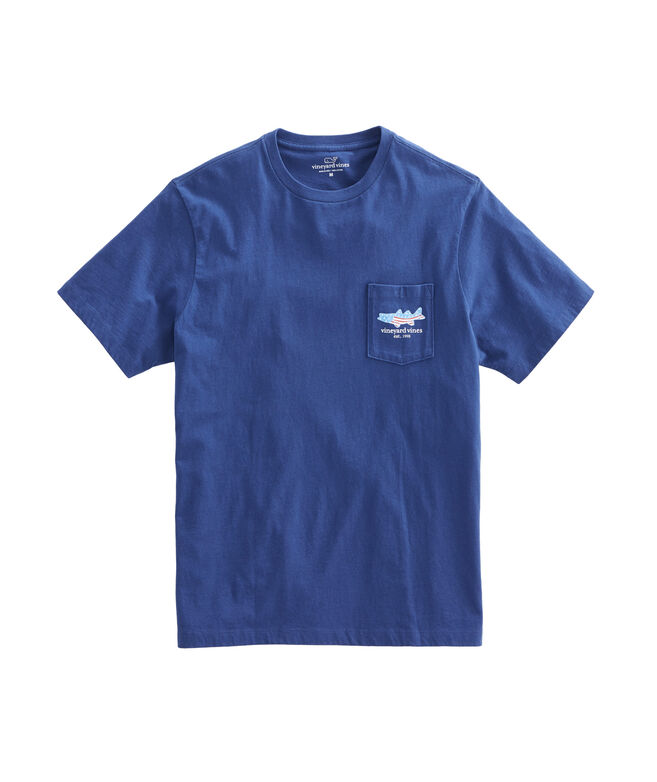 Shop Short Sleeve Fish Flag Pocket T Shirt At Vineyard Vines