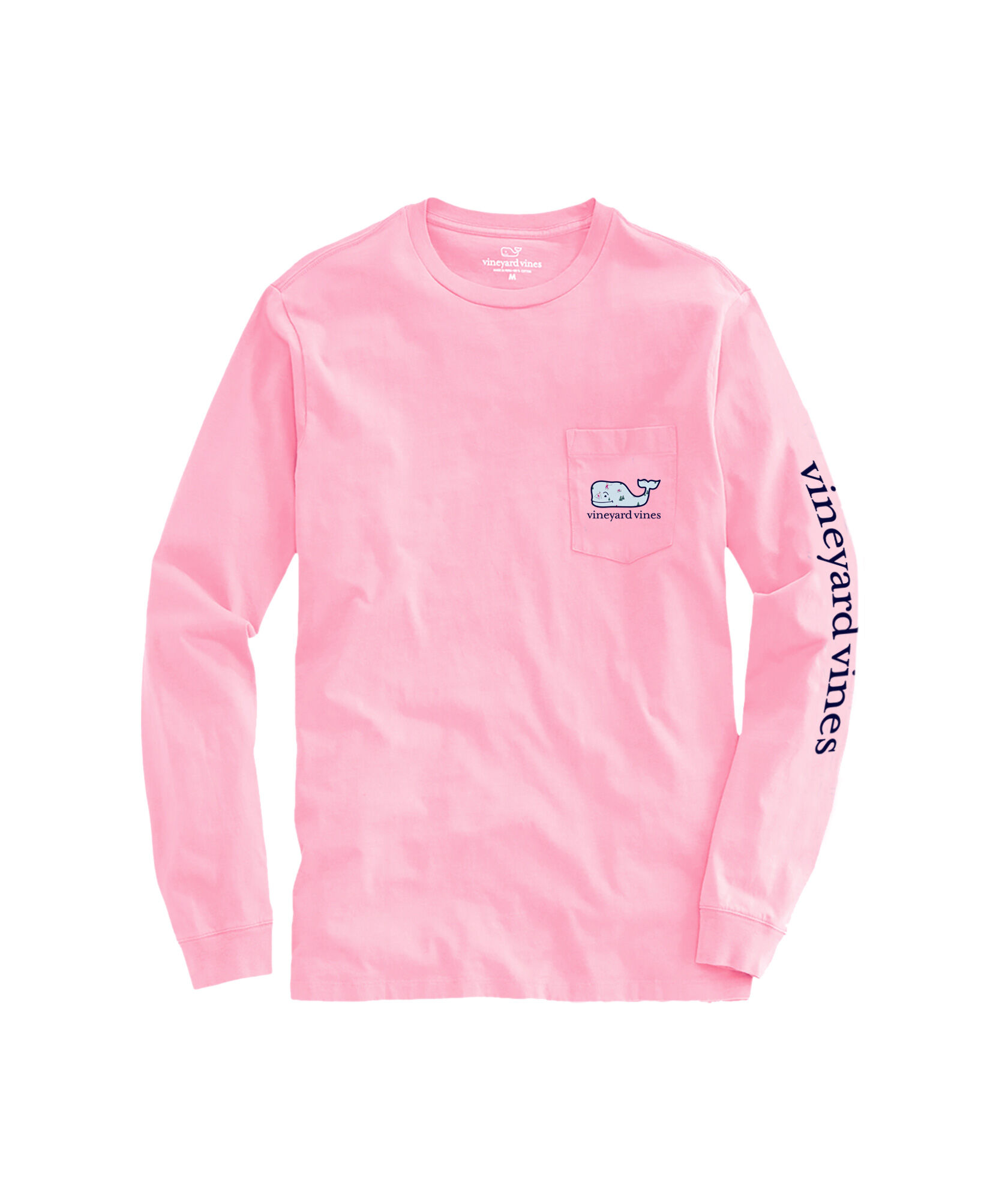 OUTLET Snow Bunnies Whale Long-Sleeve Pocket Tee