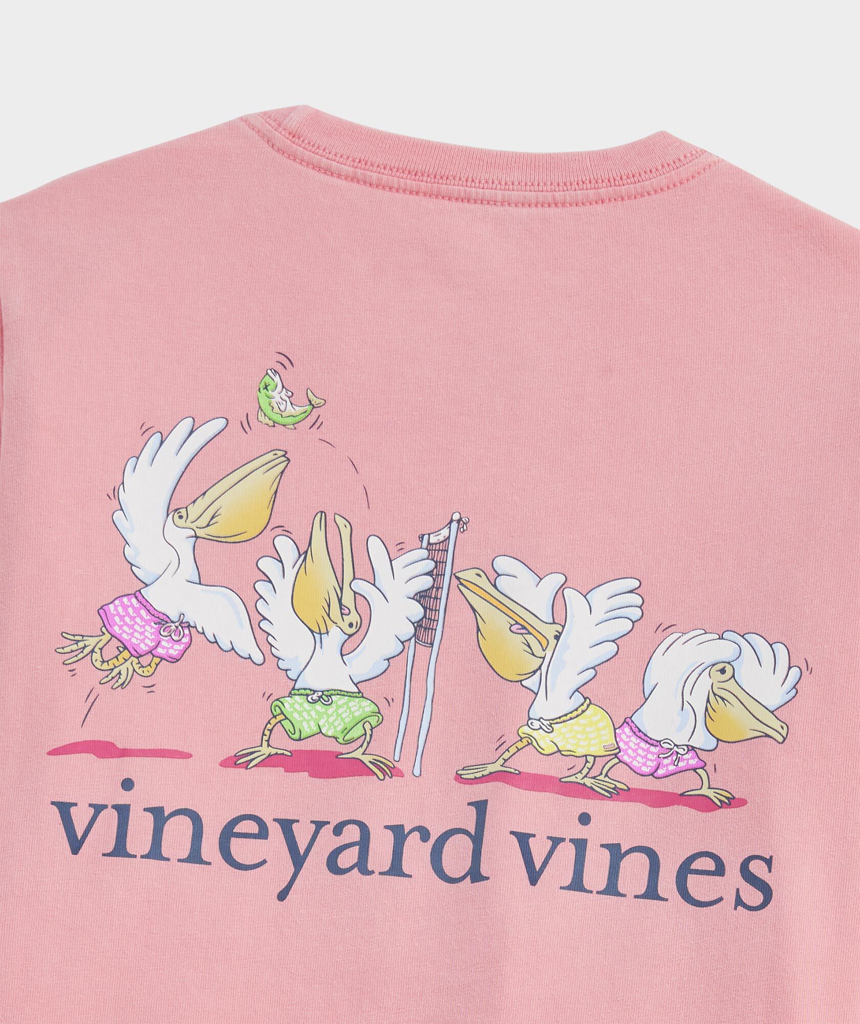 Shop Boys' Drift Dye Pelican Volleyball Short-Sleeve Pocket Tee at