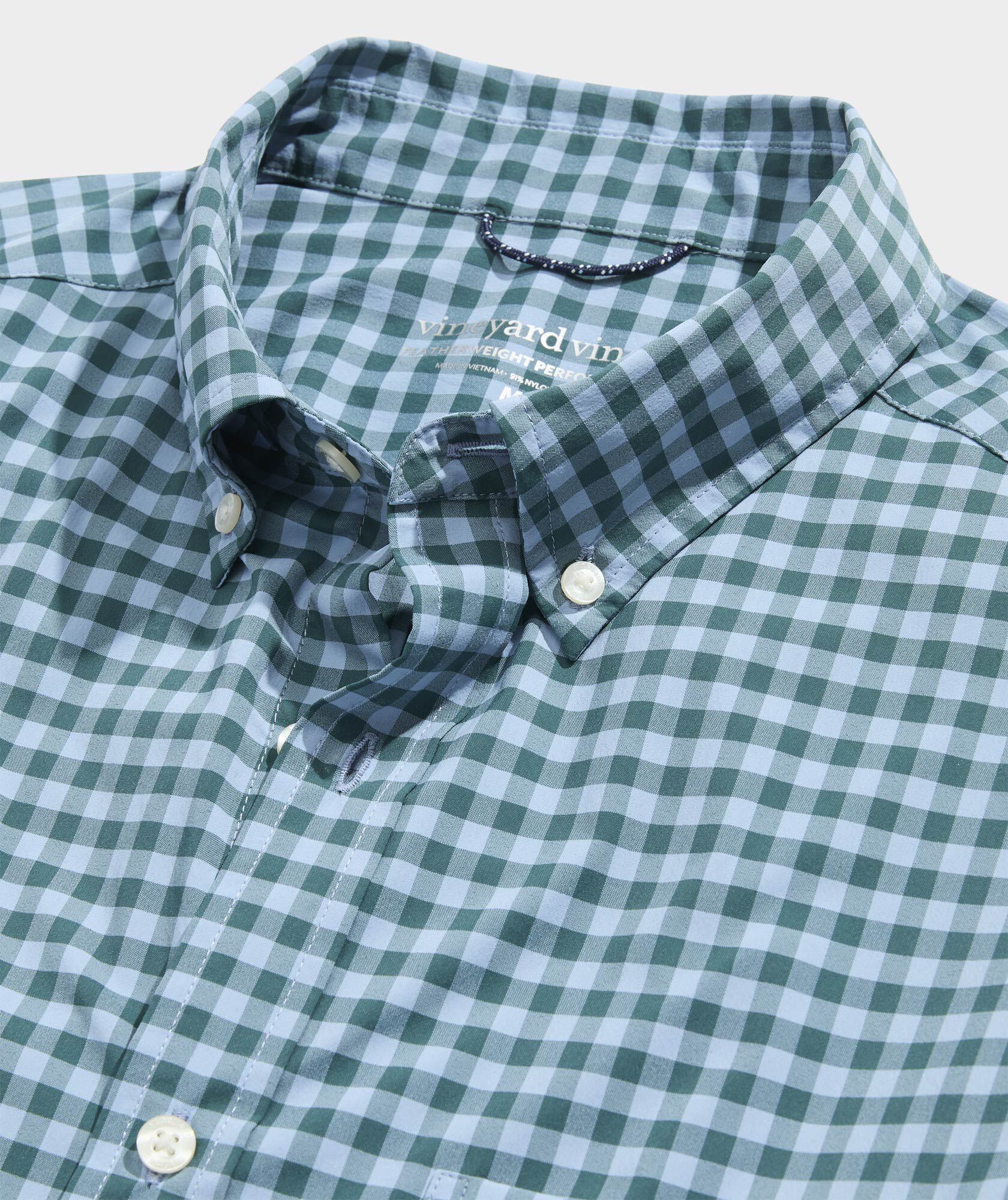 Performance Topsail Gingham Featherweight Shirt