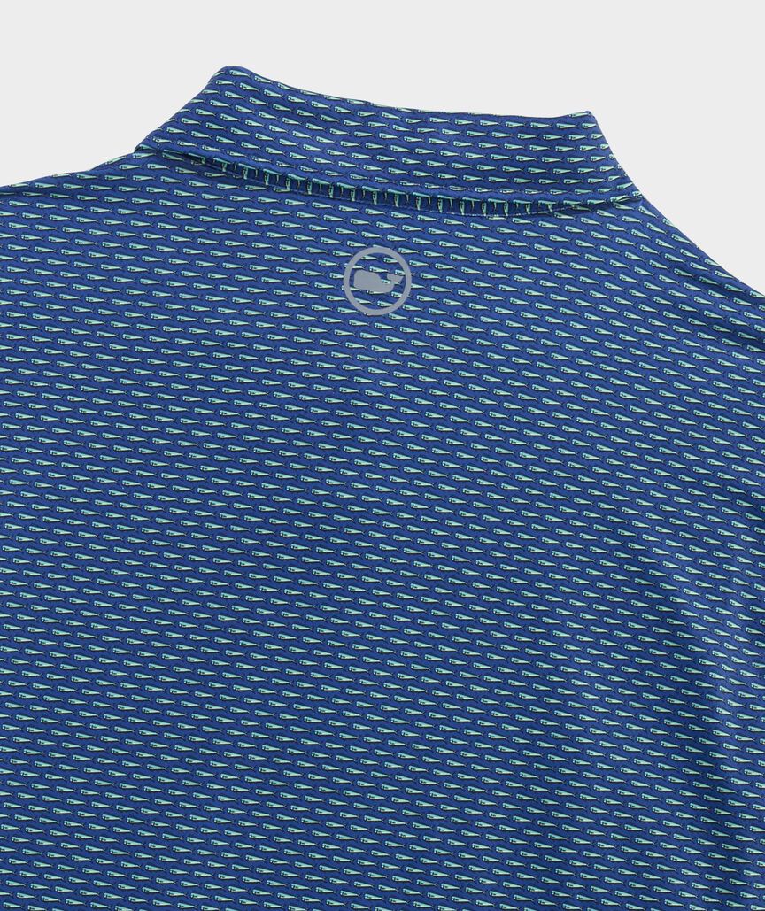 Big & Tall Printed Sankaty Polo