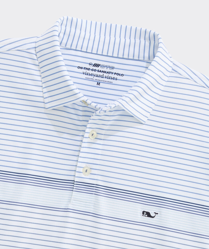Performance Kiawah Stripe Sankaty Polo