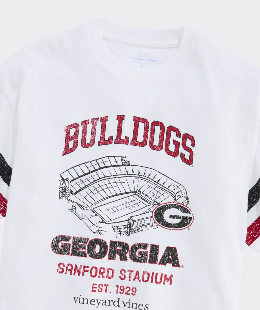 University of Georgia Women's Sanford Stadium Short-Sleeve Boxy Tee