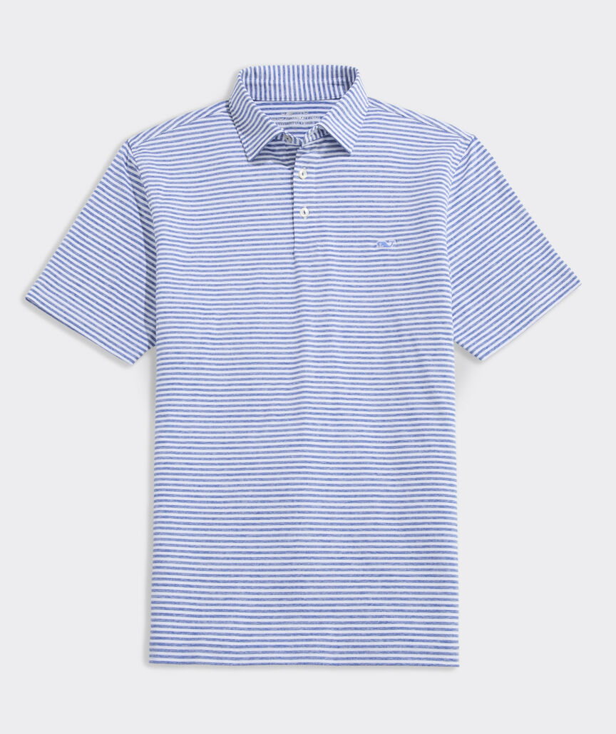 Performance Heathered Winstead Stripe Sankaty Polo