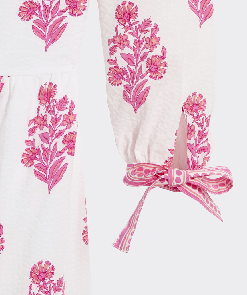 Tessa Tie-Sleeve Dress