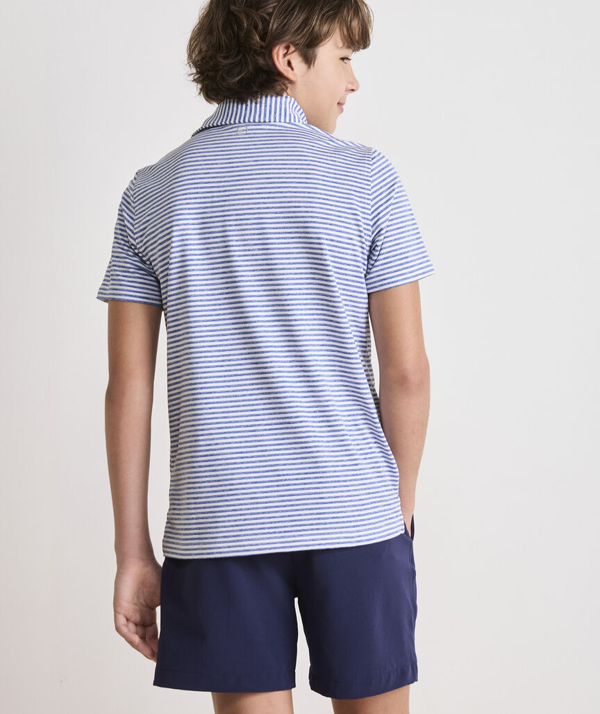 Boys' USA Whale Winstead Sankaty Polo