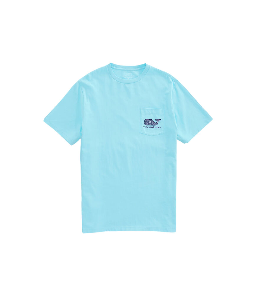 OUTLET Keys Scenic Whale Short-Sleeve Pocket Tee